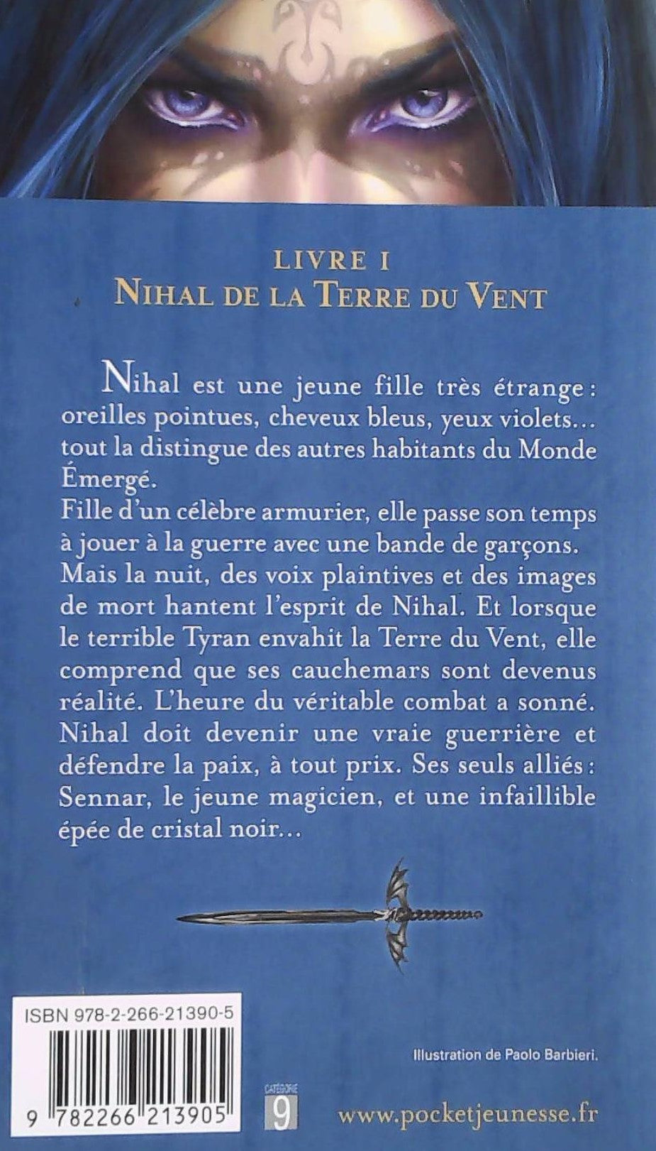 Livre Nihal de la terre au vent - Licia Troisi (Livre d'occasion) - ISBN 2266213903