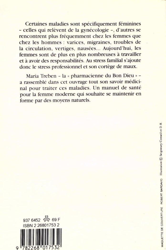 Livre La santé par les plantes : Prévenir et guérir : Les maladies de la femme - Maria Treben (Li...
