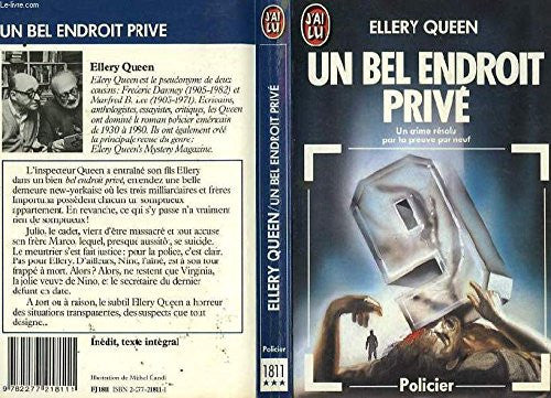 Livre Un bel endroit privé (Ellery Queen) (Livre d'occasion) - ISBN 2277218111