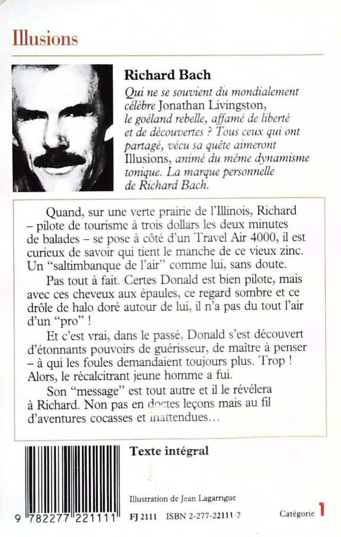 Livre Illusions: Le Messie Récalcitrant - Richard Bach (Livre d'occasion) - ISBN 2277221112