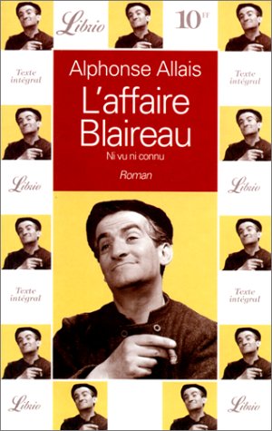 Livre L'affaire Blairea - Alphonse Allais (Livre d'occasion) - ISBN 2277300438