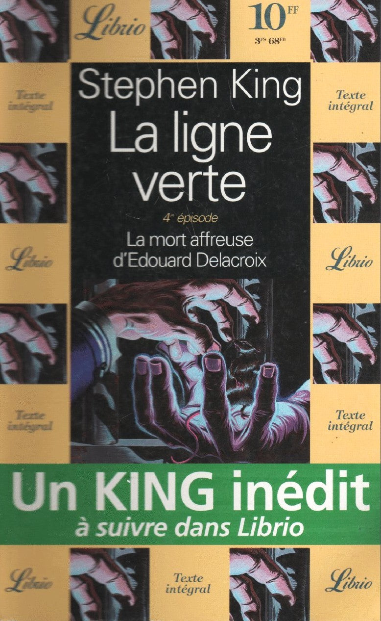 Livre La mort affreuse d'Edouard Delacroix - Stephan King (Livre d'occasion)