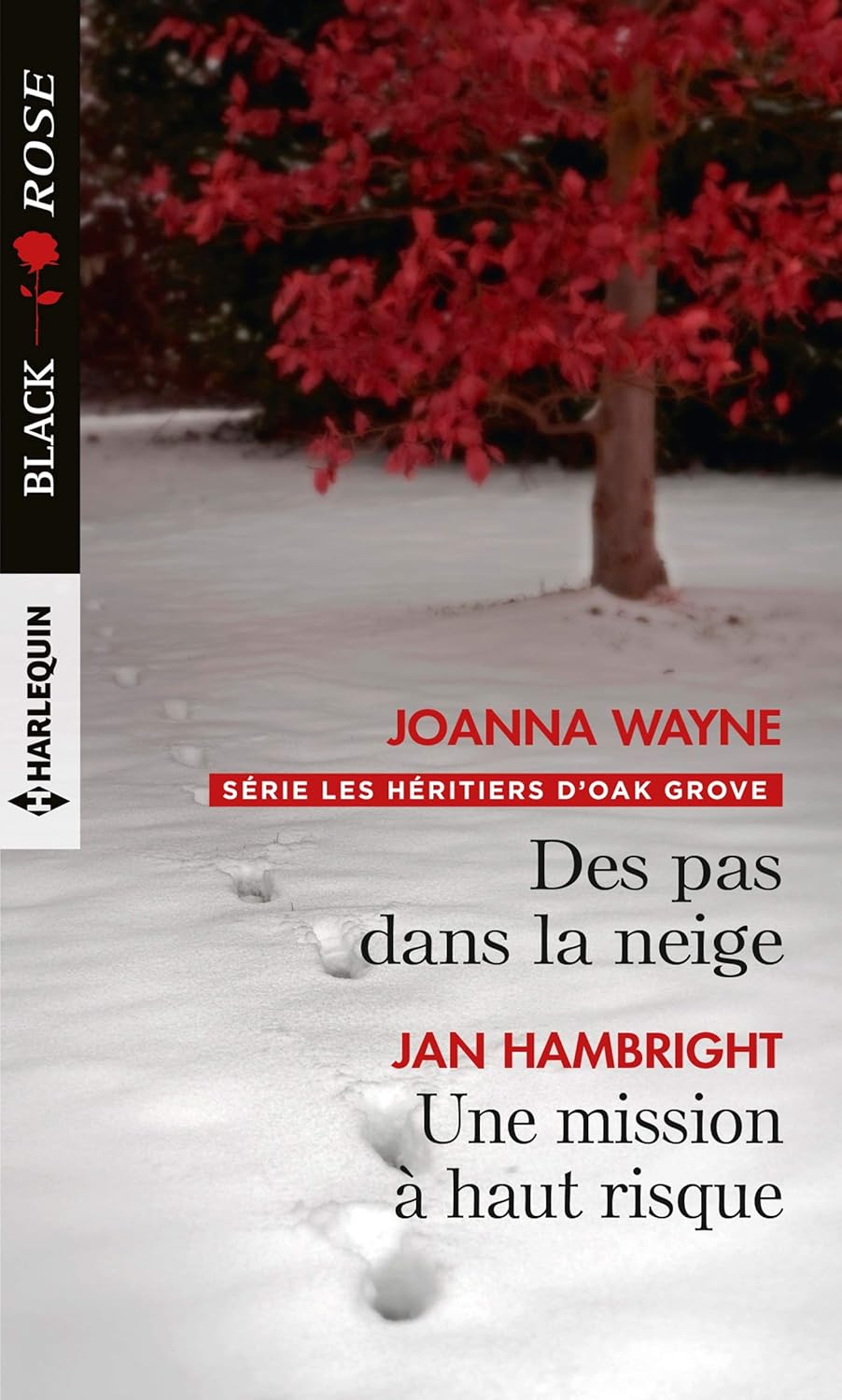 Black Rose (Harlequin) # 558 : Des pas dans la neige - Une mission à haut risque - Joanna Wayne