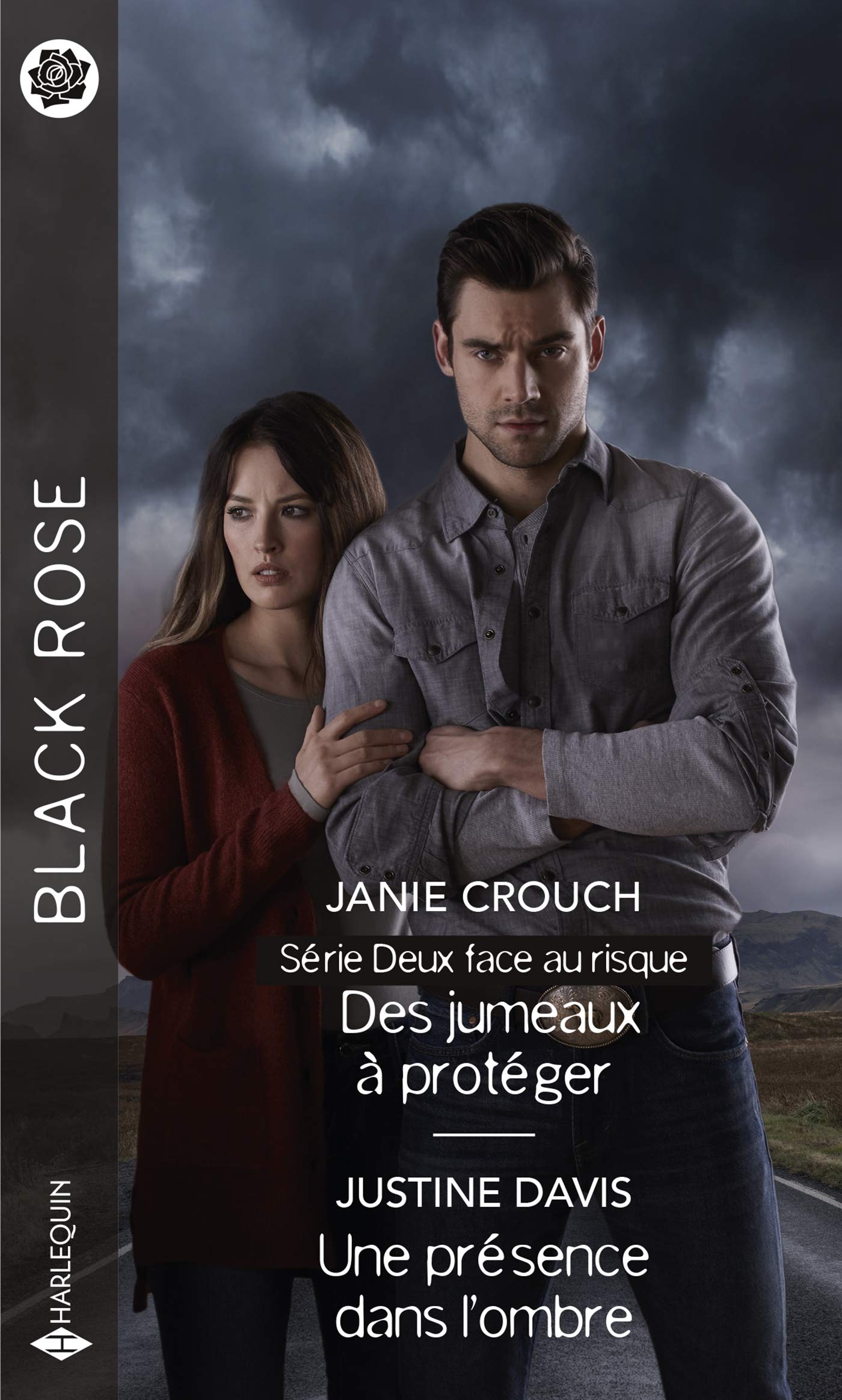 Livre Des jumeaux à protéger - suivi de - Une présence dans l'ombre - Janie Crouch (Livre d'occas...