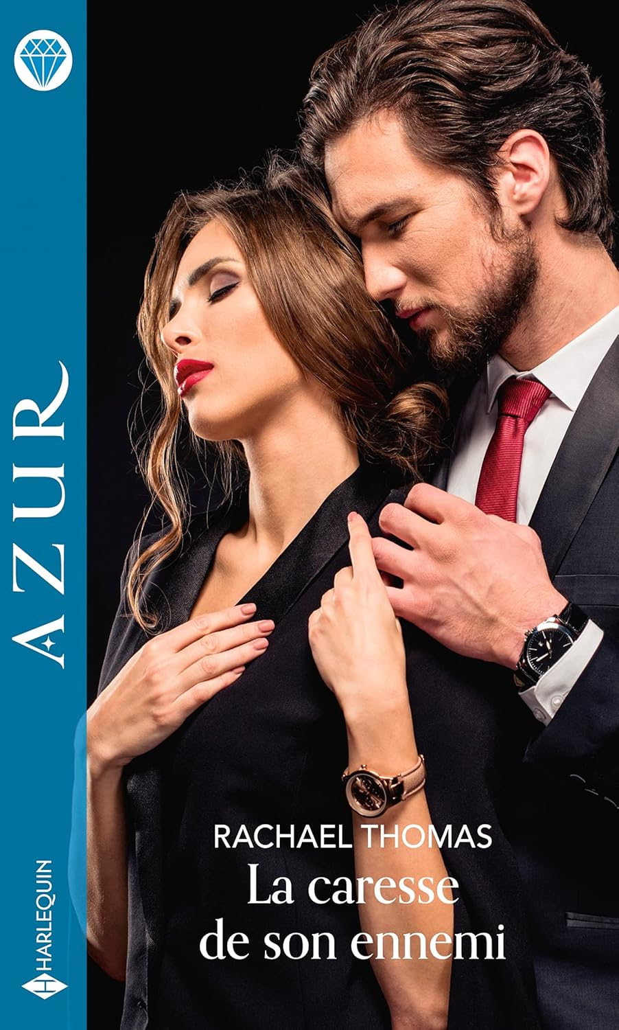 Azur (Harlequin) # 4366 : La caresse de son ennemi - Rachel Thomas