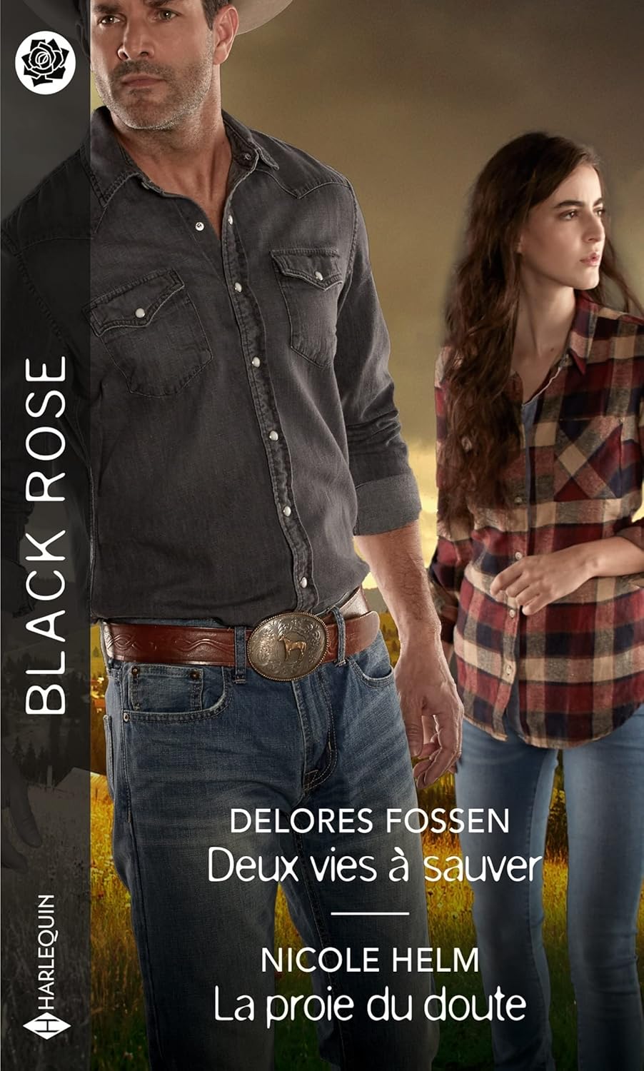 Black Rose (Harlequin) # 708 : Deux vies à sauver -suivi de- La proie du doute - Delores Fossen