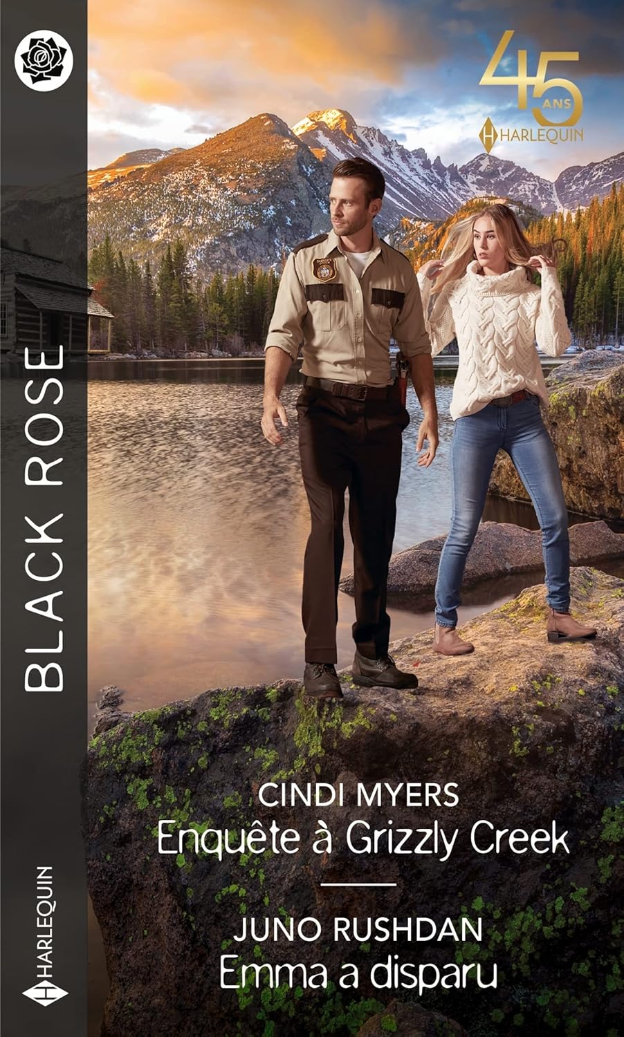 Black Rose (Harlequin) # 744 : Enquête à Grizzly Creek -suivi de- Emma a disparu - Cindi Myers