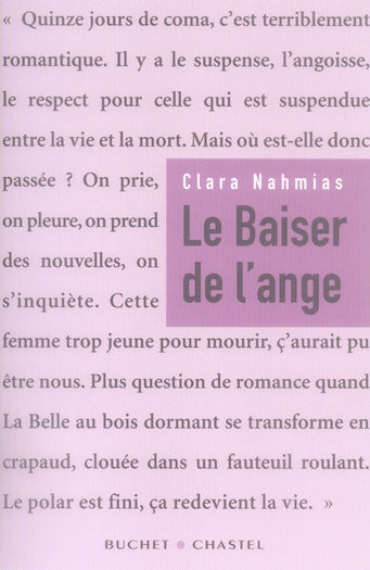 Livre Le baiser de l'ange - Clara Nahmias (Livre d'occasion) - ISBN 2283022770