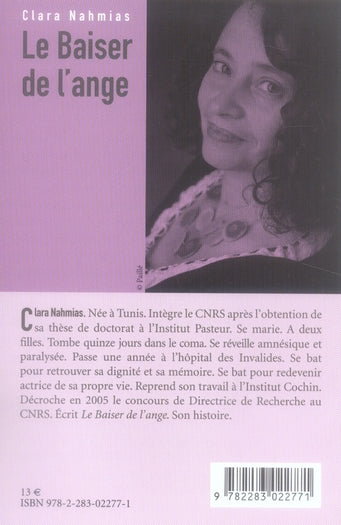 Livre Le baiser de l'ange - Clara Nahmias (Livre d'occasion) - ISBN 2283022770
