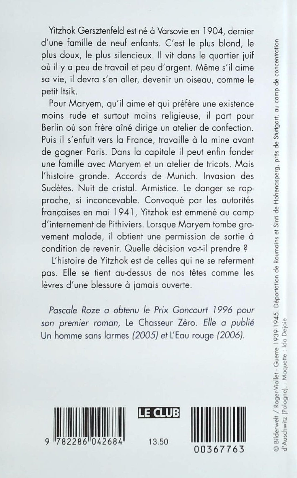 Livre Itsik - Pascale Roze (Livre neuf)