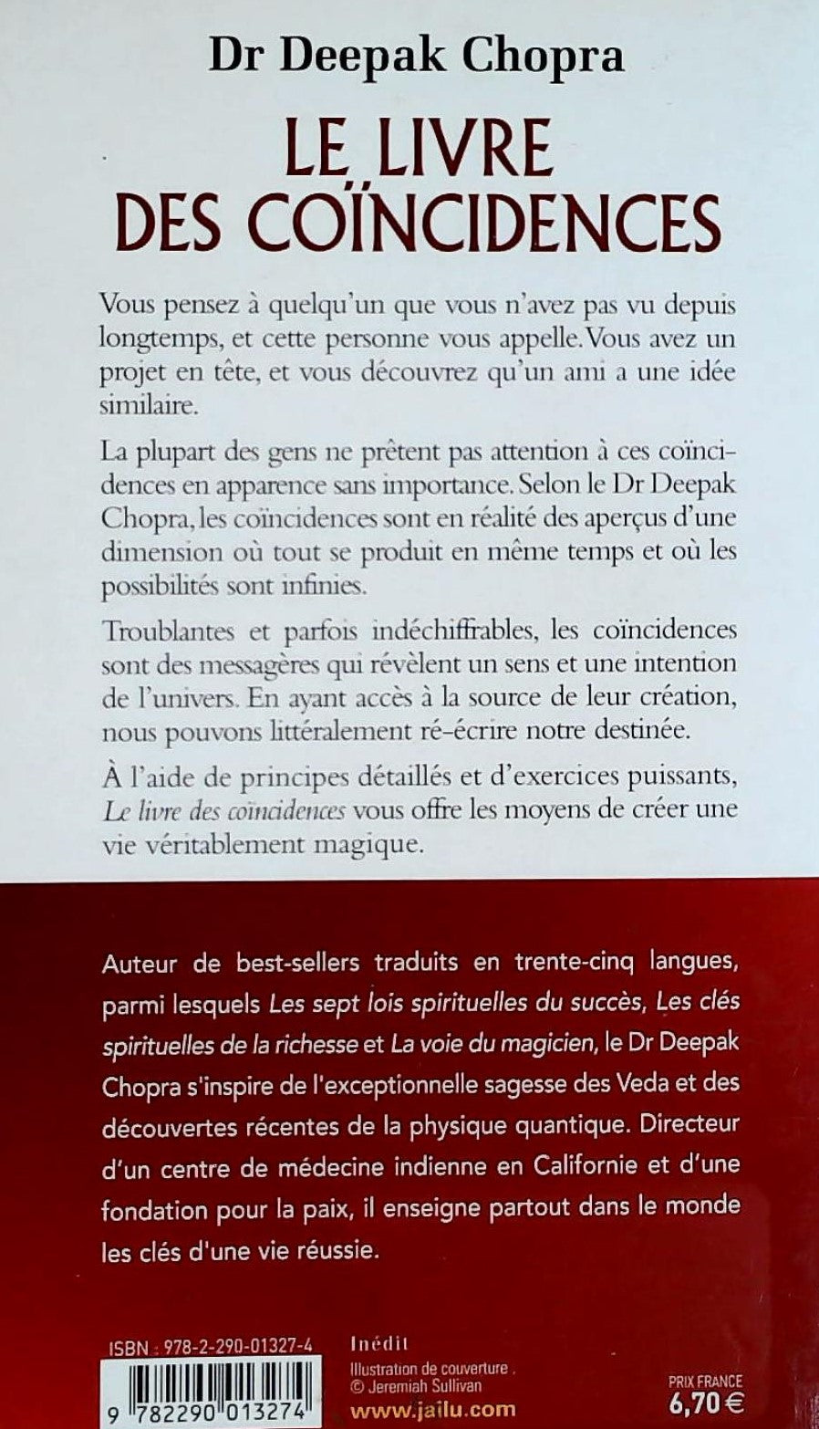 Livre Le livre des coïncidences : Vivre à l'écoute des signes que le destin nous envoie - Dr Deep...