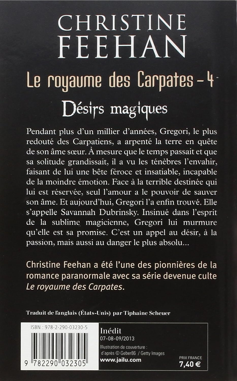 Le royaume des Carpates # 4 : Désirs magiques (Christine Feehan)