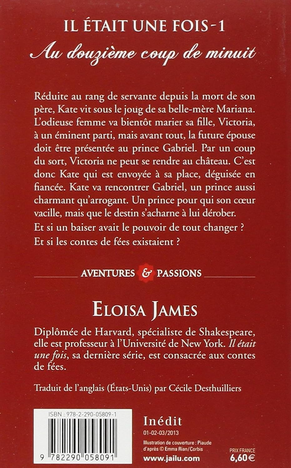 Livre Au douzième coup de minuit - Eloisa James (Livre d'occasion) - ISBN 2290058092