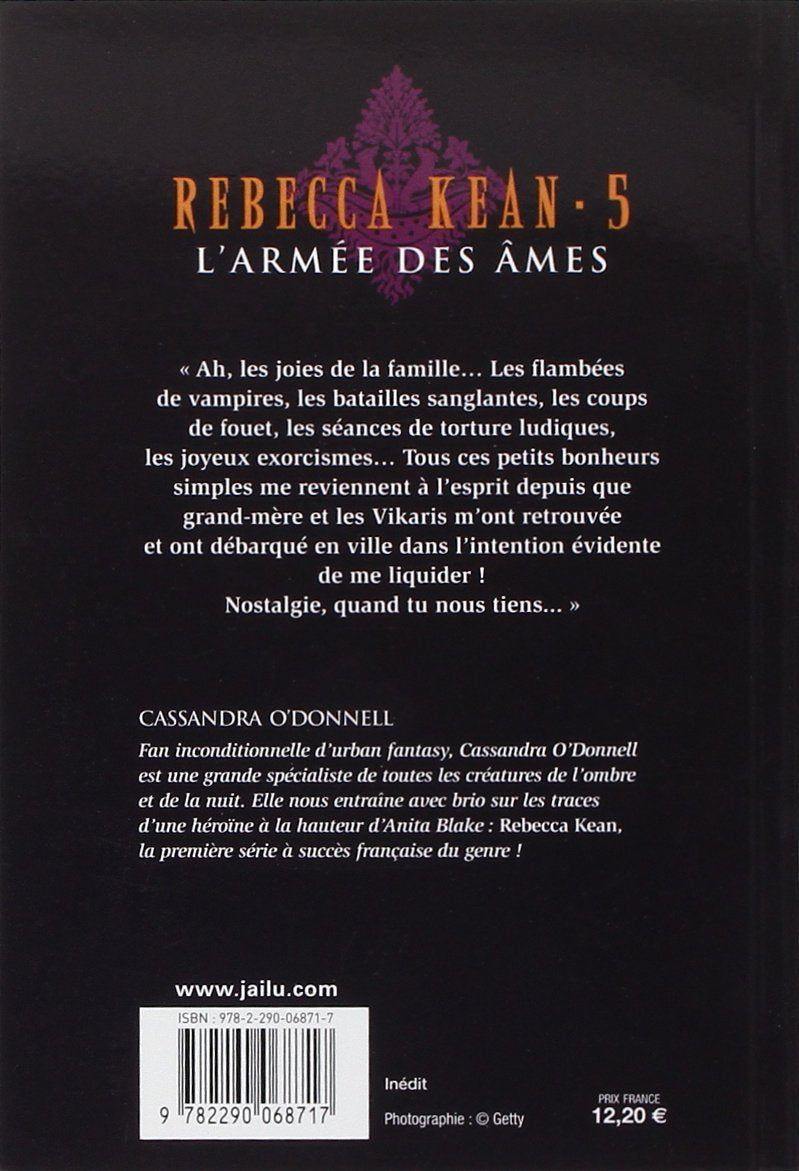 Rebecca Kean # 5 : L'armée des âmes (O'Donnell, Cassandra)