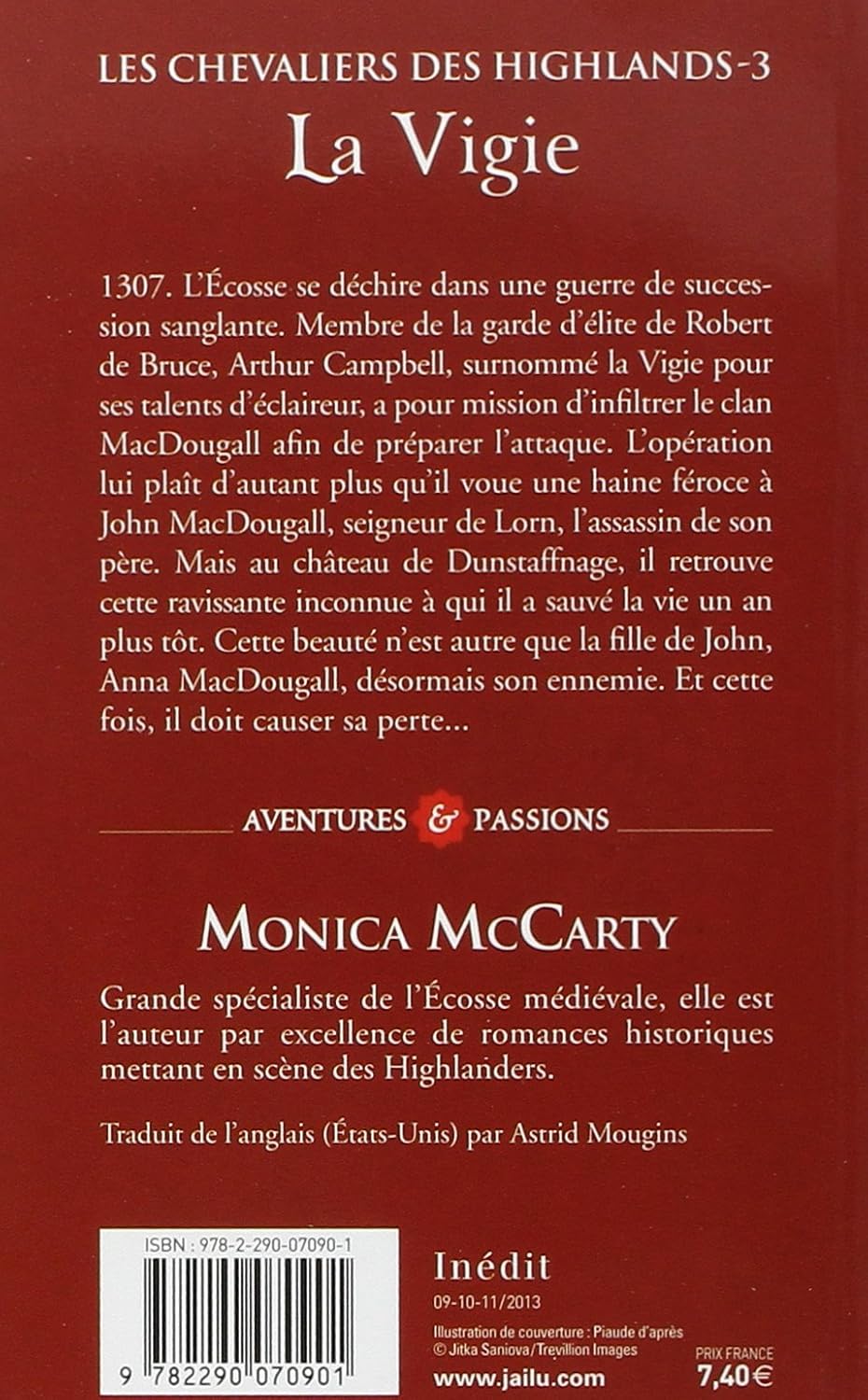Livre Les chevaliers des highlands # 3 : La vigie - Monica McCarty (Livre d'occasion)