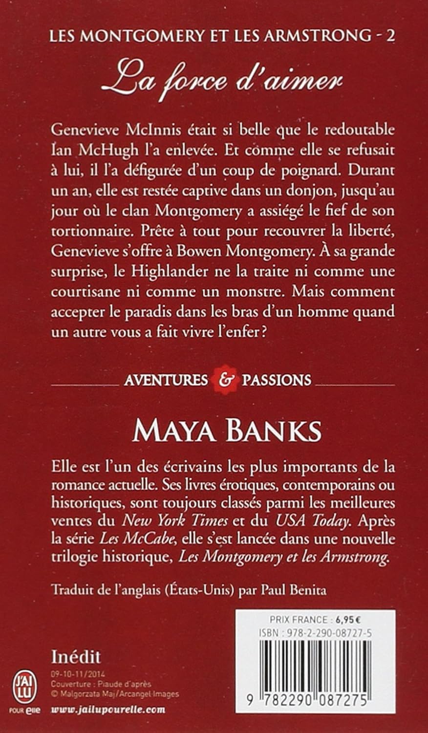 Livre Les Montgomery et les Armstrong # 2 : La force d'aime - Maya Banks (Livre d'occasion)