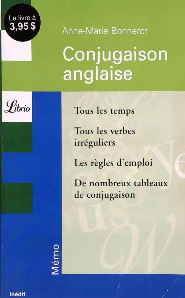 Livre Conjugaison anglaise - Collectif (Livre d'occasion)