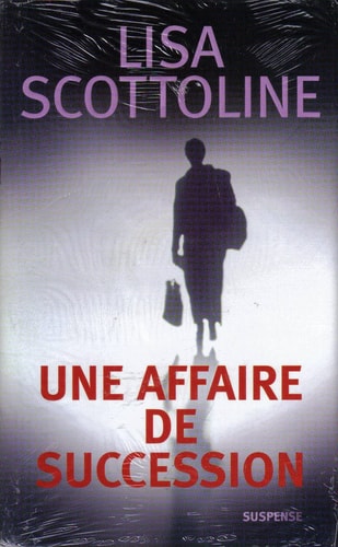 Livre Une affaire de succession (Lisa Scottoline) (Livre d'occasion) - ISBN 2298002304