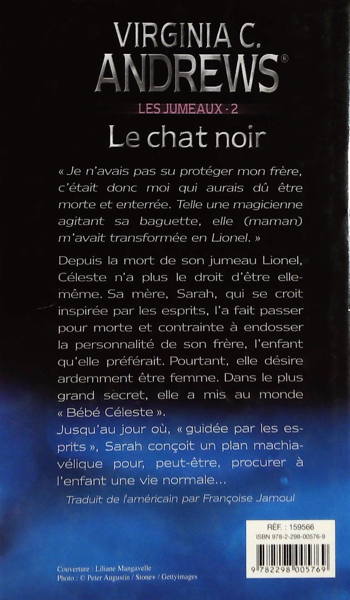 Livre Le chat noir - Virginia C. Andrews (Livre d'occasion) - ISBN 2298005761