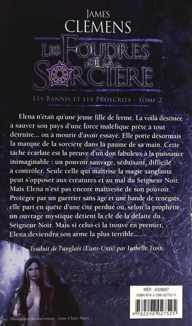 Livre Les bannis et les proscrits - James Clemens (Livre d'occasion) - ISBN 2298027528