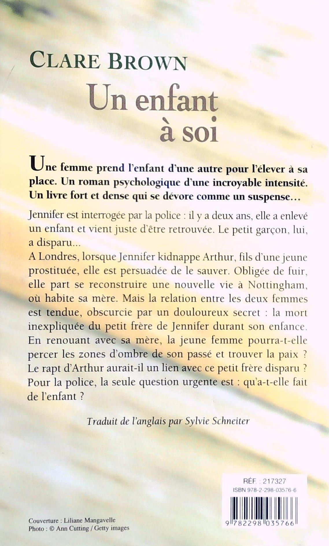 Livre Un enfant à soi - Clare Brown (Livre d'occasion)