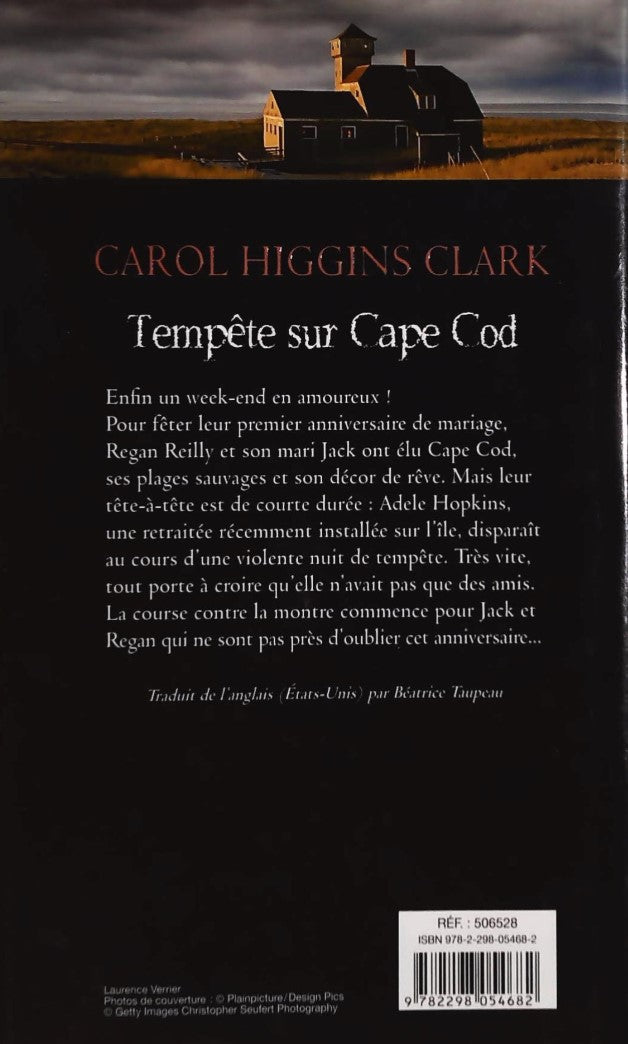 Livre Tempête sur Cape Cod - Carol Higgins Clark (Livre d'occasion) - ISBN 2298054681