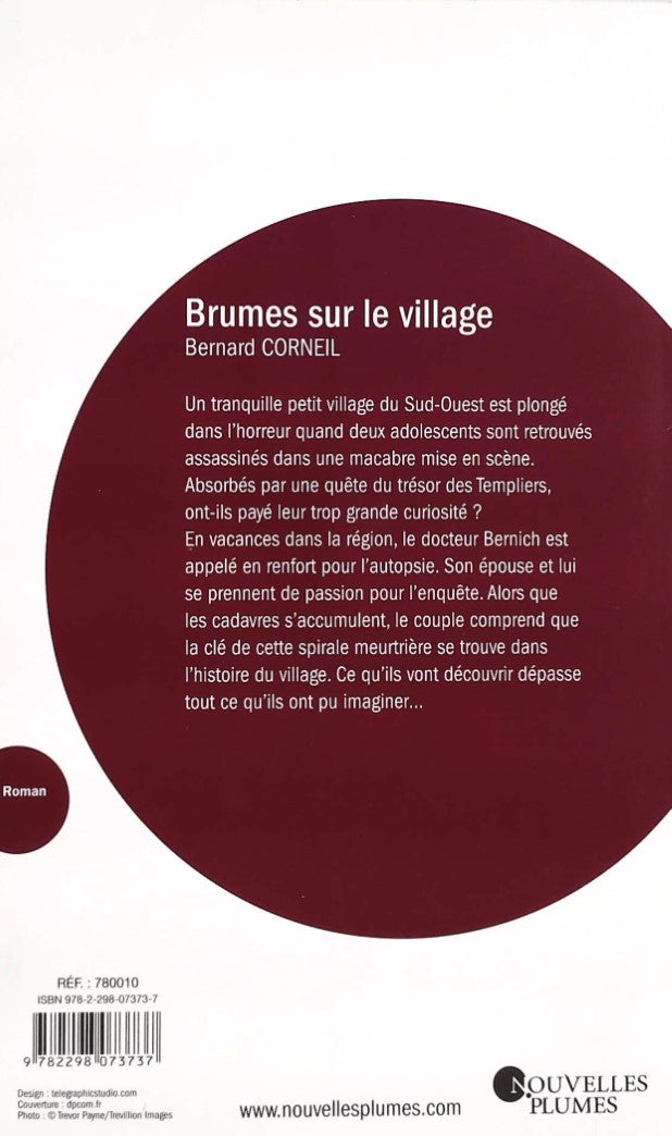 Livre Brumes sur le village - Benard Corneil (Livre d'occasion) - ISBN 2298073732