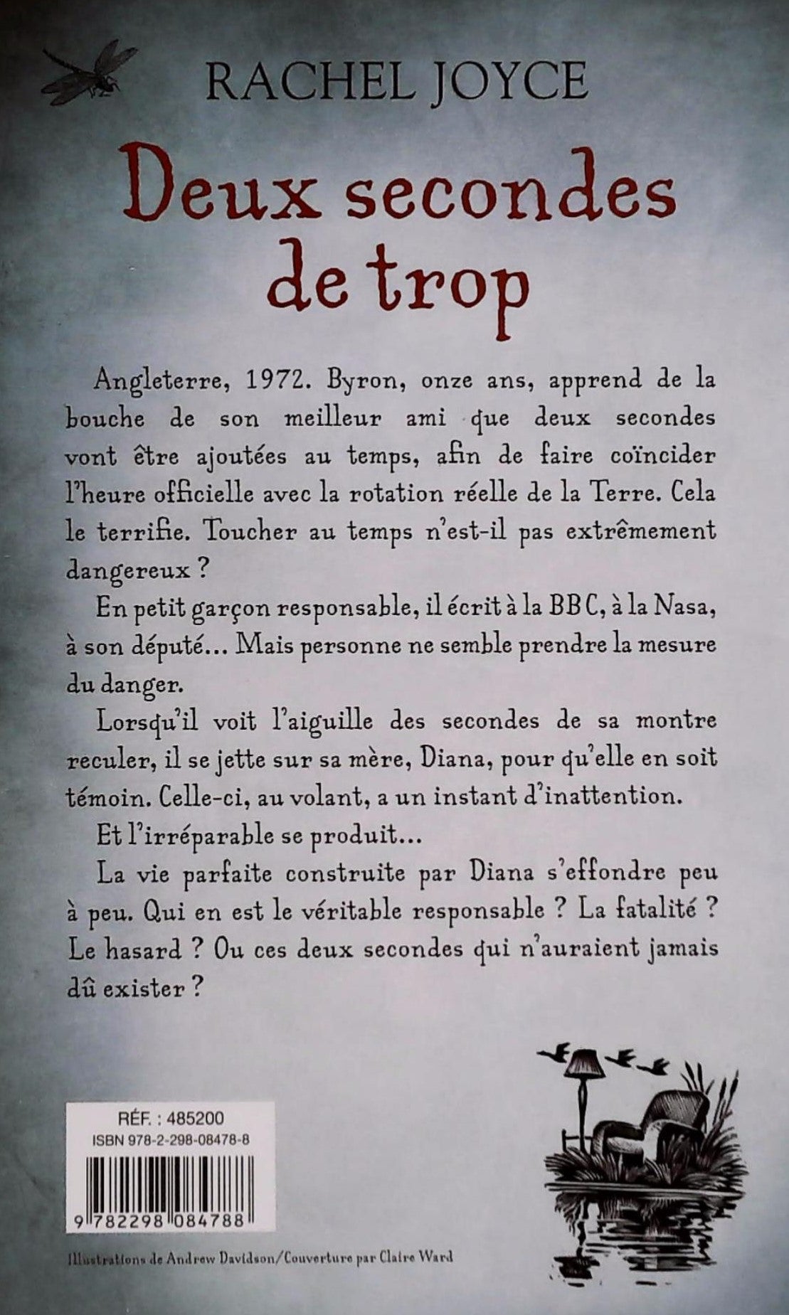 Livre Deux secondes de trop - Rachel Joyce (Livre neuf) - ISBN 2845636539