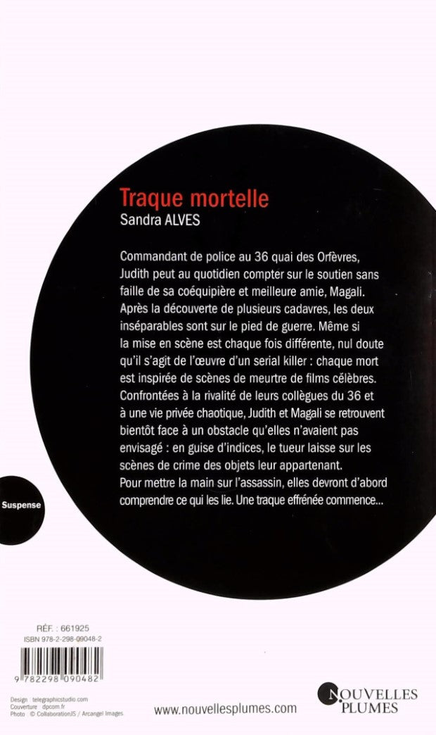 Livre Traque mortelle (Sandra Alves) (Livre d'occasion) - ISBN 2298090483