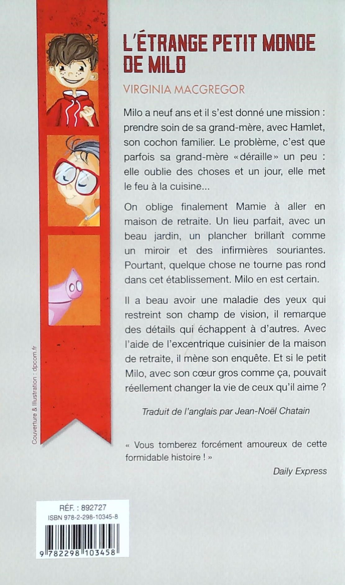 Livre L'étrange petit monde de Milo - Virginia Macgregor (Livre d'occasion) - ISBN 2298103453