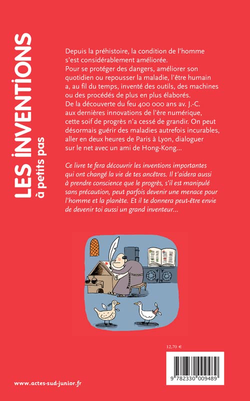 Livre Les inventions à petits pas - Véronique Corgibet (Livre d'occasion) - ISBN 2330009488