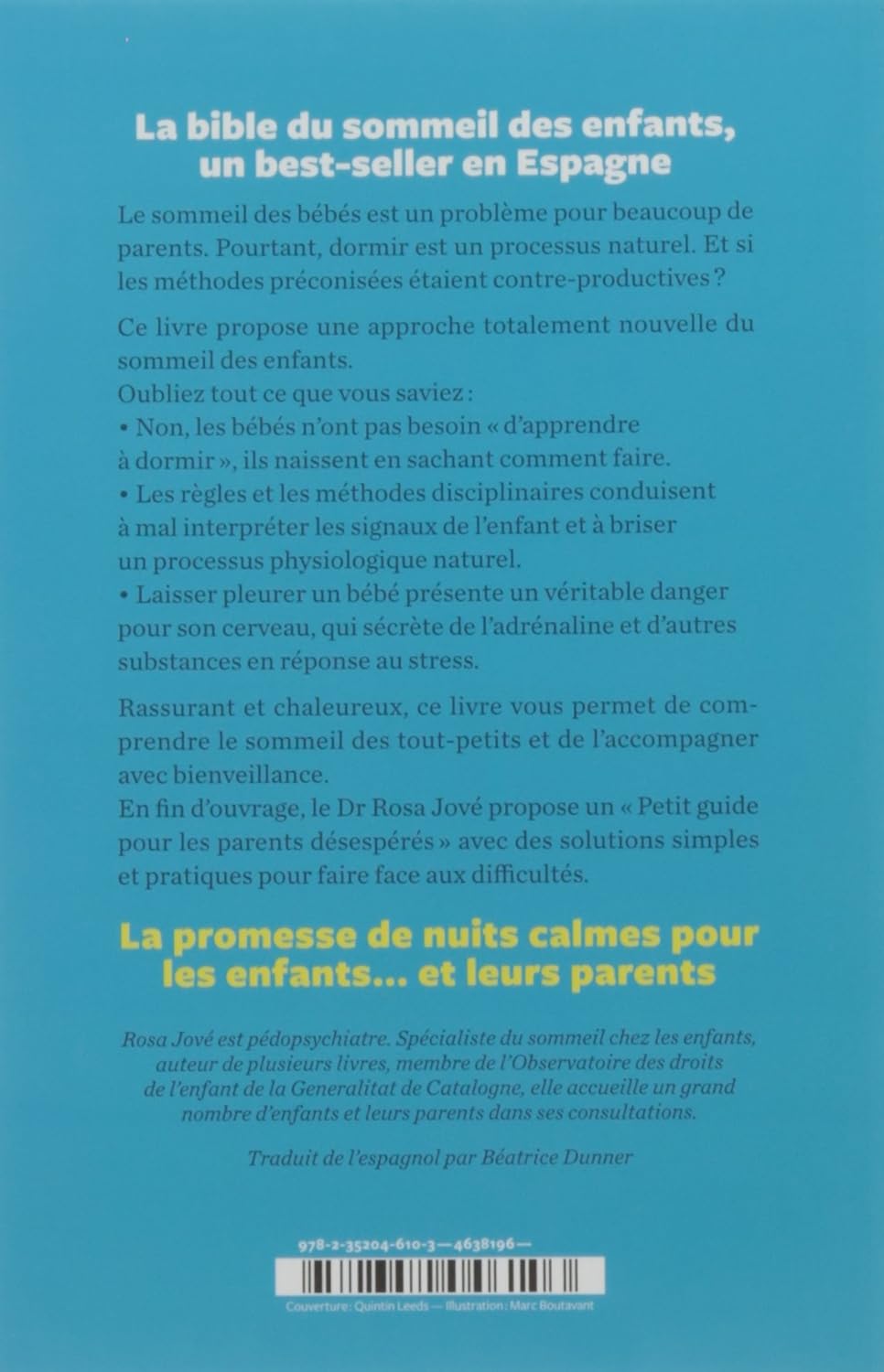 Livre Dormir sans larmes - Dr. Rosa Jové (Livre d'occasion) - ISBN 2352046106