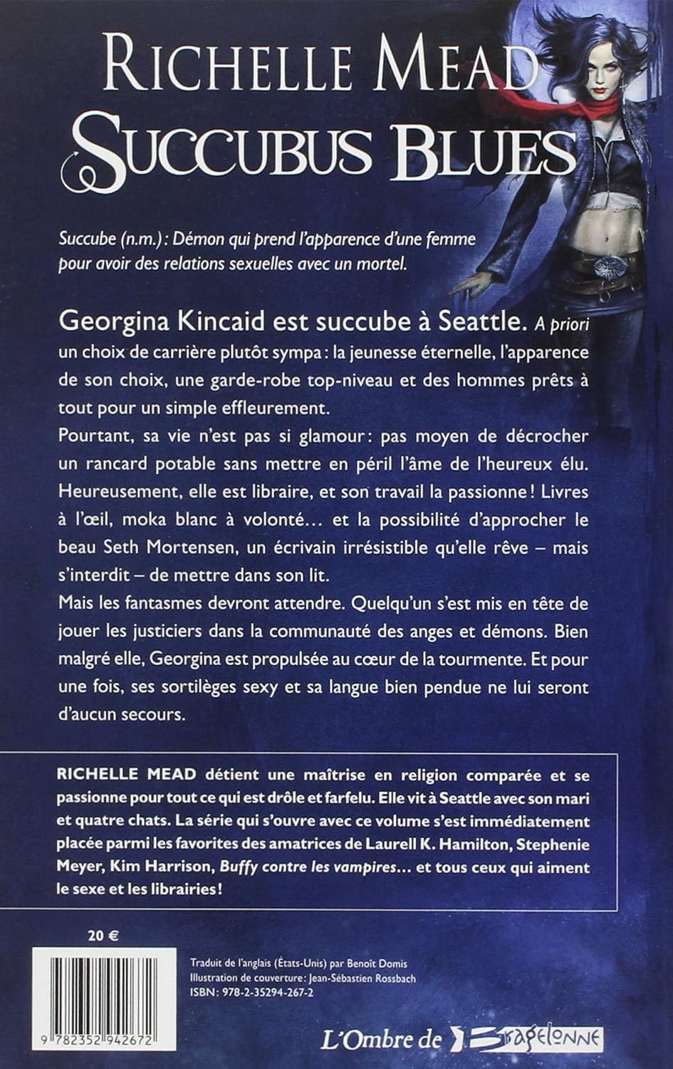 Livre Succubus Blues - Richelle Mead (Livre d'occasion) - ISBN 2352942675