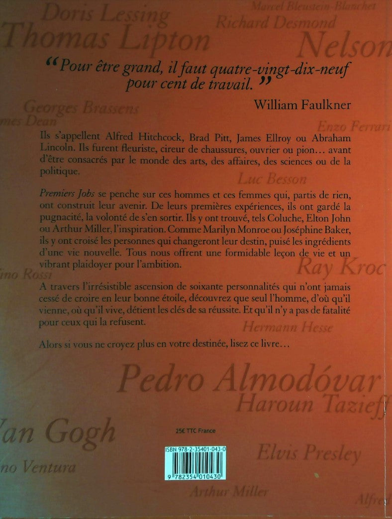 Livre Premiers jobs - Collectif (Livre d'occasion) - ISBN 2354010435