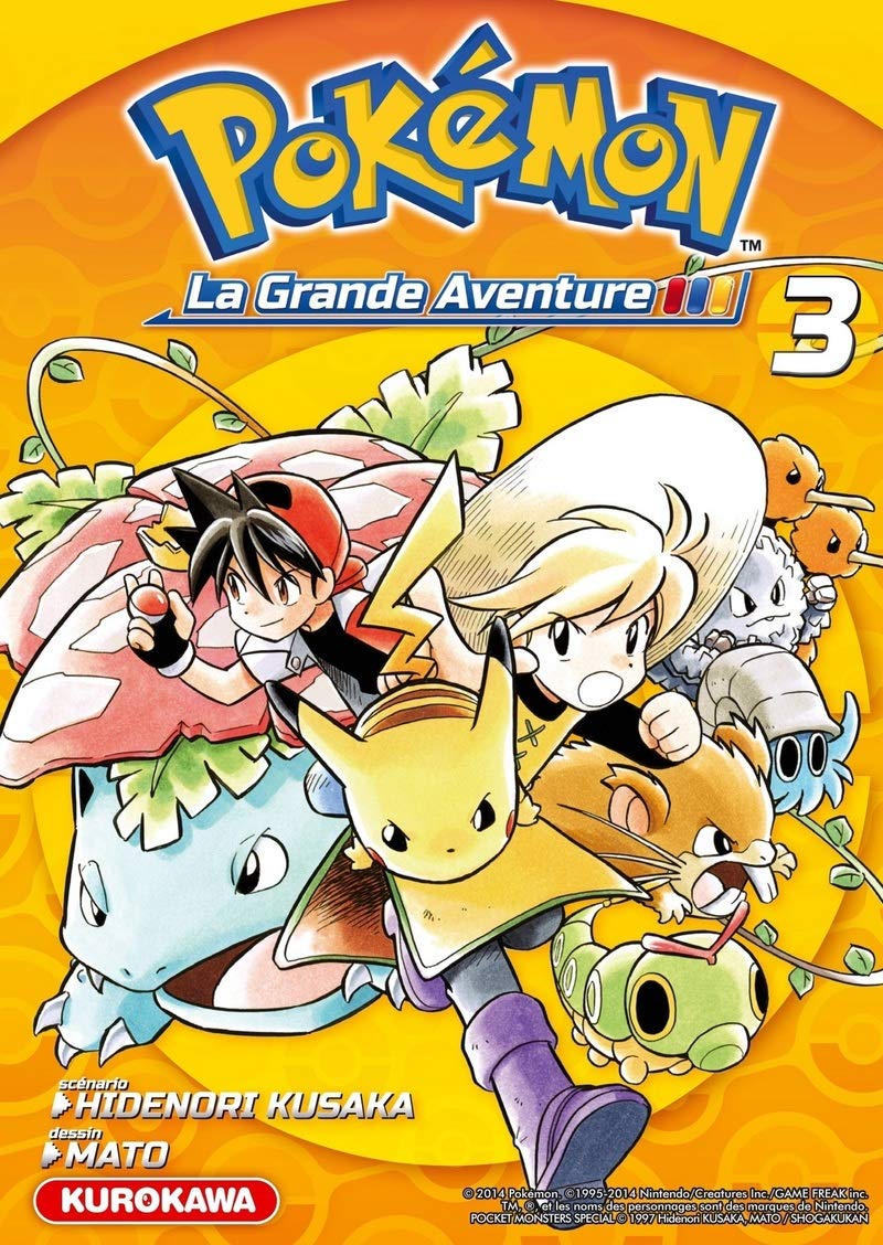 Livre Pokémon : La grande aventure - Hidenori Kusaka (Livre d'occasion) - ISBN 2368520155