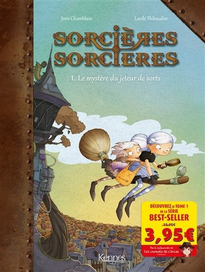 Livre Sorcières Sorcières # 1 : Le mystère du jeteur de sorts (Joris Chamblain) (Livre...