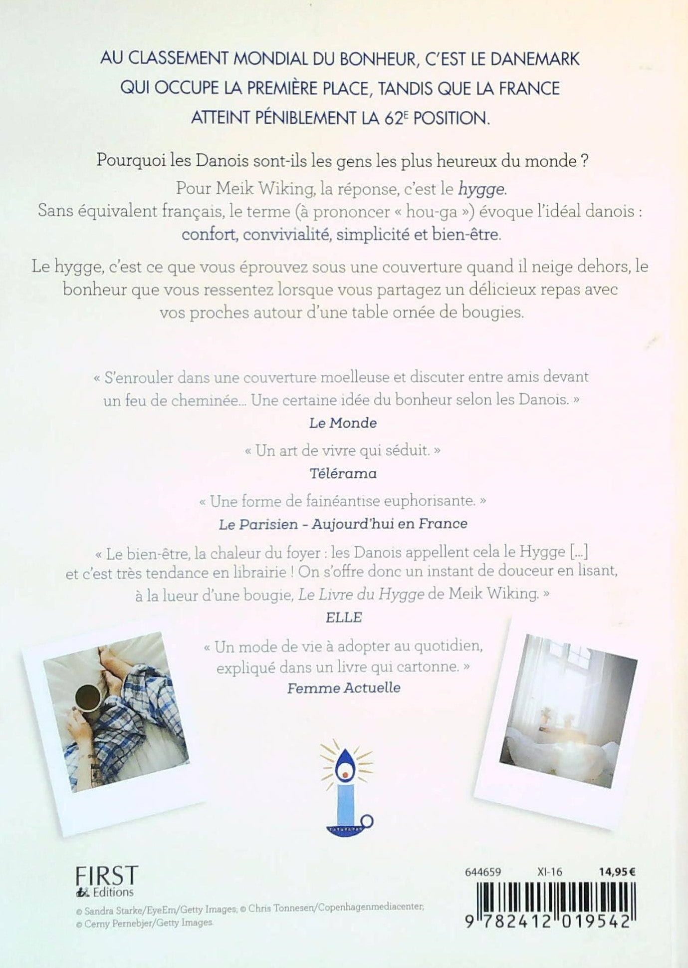 Livre Le livre du hygge : Mieux vivre la méthode Danoise - Meik Wiking (Livre d'occasion) - ISBN ...