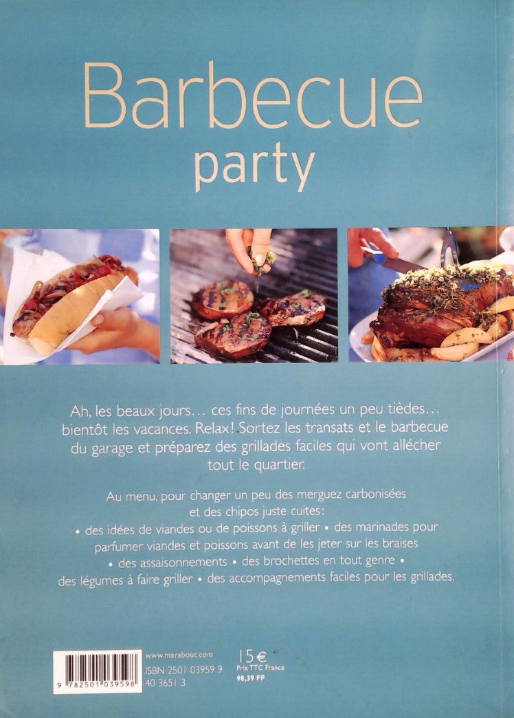 Livre Barbecue Party - Collectif (Livre d'occasion) - ISBN 2501039599
