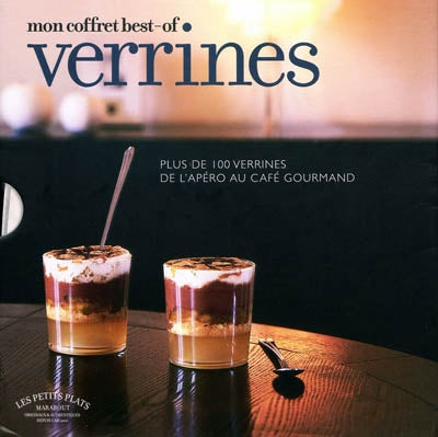 Livre ISBN 2501063309 Mon coffret best-of verrines : Coffret en 3 volumes (José Maréchal)