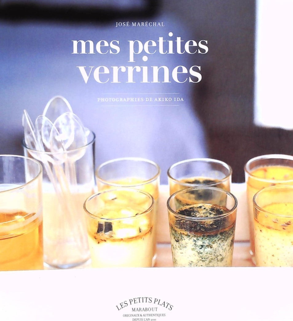 Livre Me petites verrines - José Maréchal (Livre d'occasion) - ISBN 2501063465