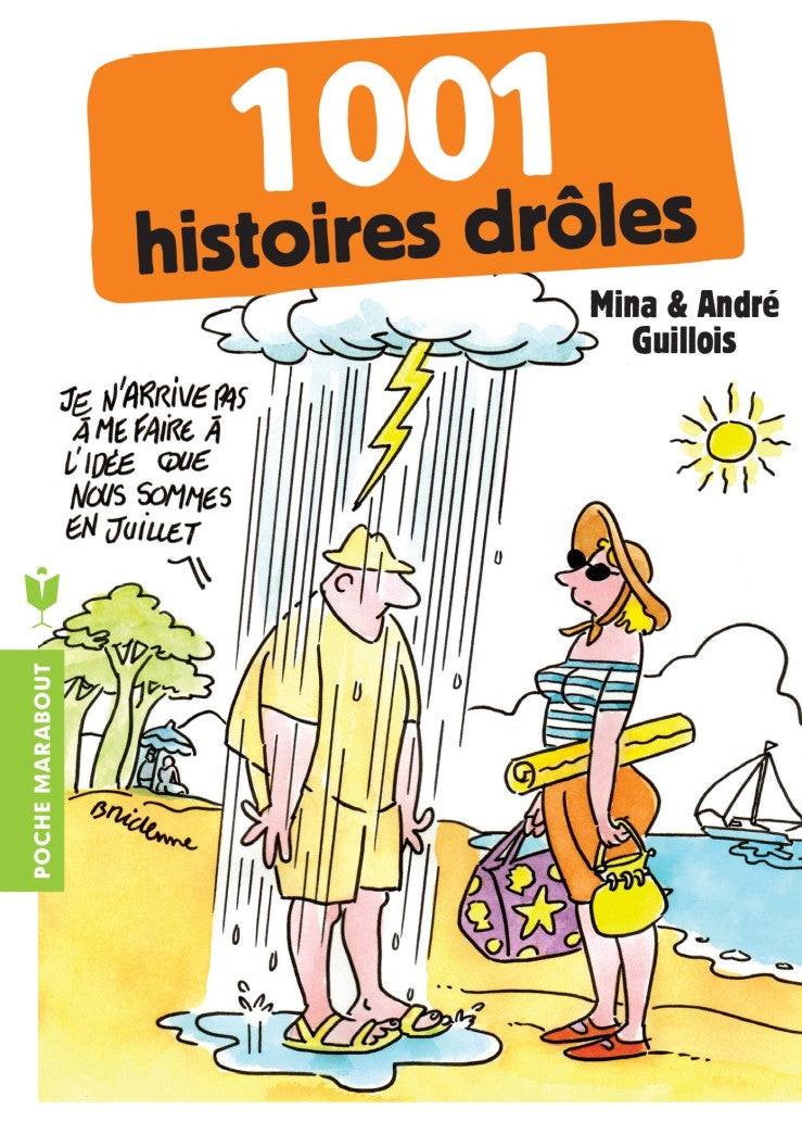 Livre 1001 Histoires drôles - Mina Guillois (Livre d'occasion) - ISBN 2501087895