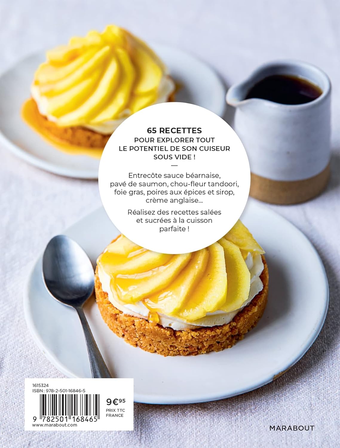 Livre Cuiseur sous vide : Découvrez 65 recettes gourmandes pour une cuisson tout en douceur! - Gu...