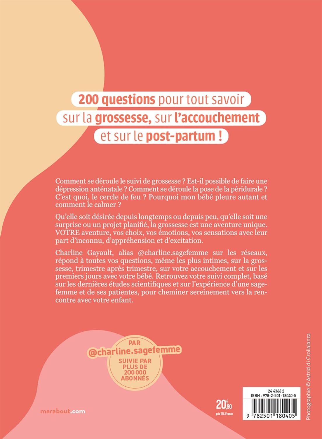 Livre Le grand guide de ma grossesse sereine - Charline Gayault (Livre neuf) - ISBN 2501180402