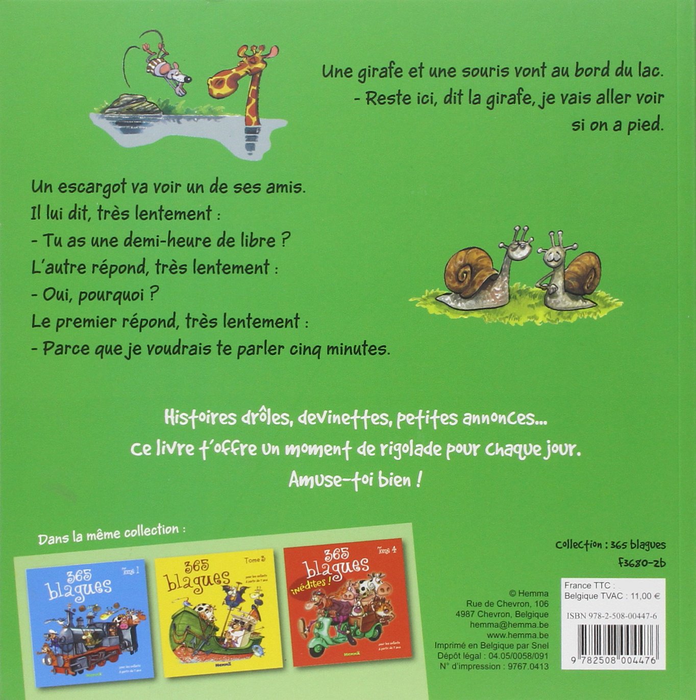 Livre 365 Blagues - Fabrice Lelarge (Livre d'occasion) - ISBN 2508004472