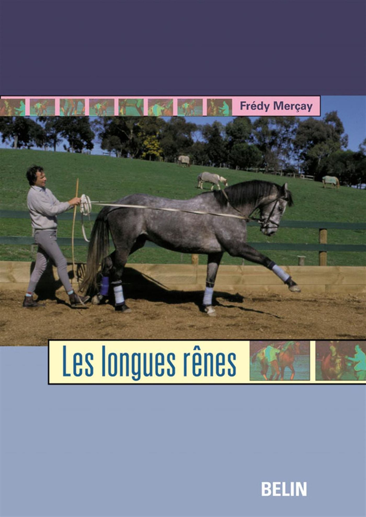 Livre Les longues rênes - Frédy Merçay (Livre d'occasion)