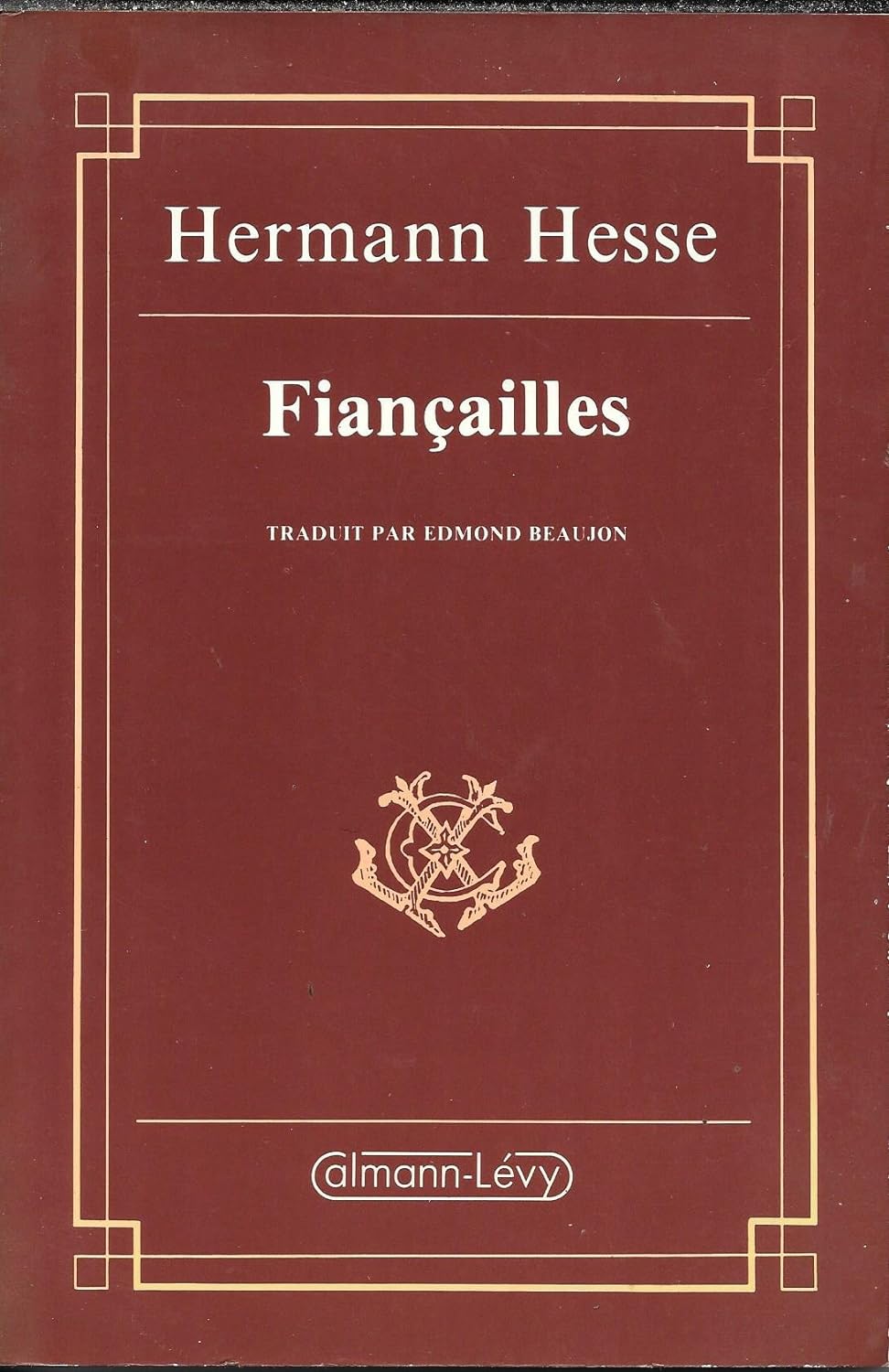 Livre Fiançailles - Hermann Hesse (Livre d'occasion) - ISBN 2702113656