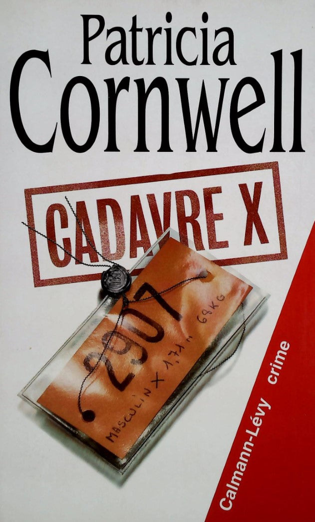Livre Cadavre X - Patricia Cornwell (Livre d'occasion) - ISBN 2702130925