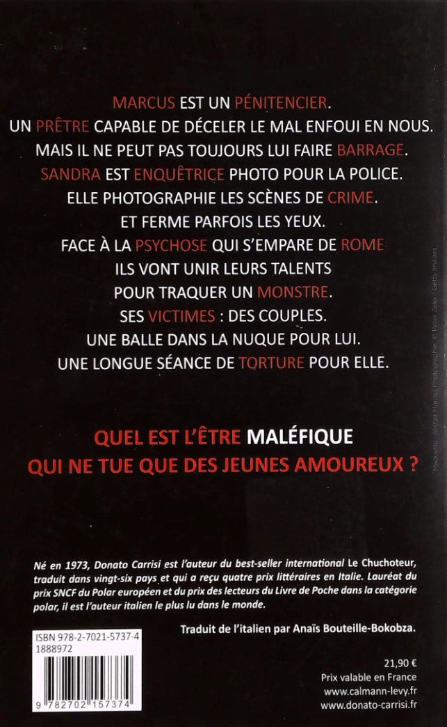Livre Malefico - Donato Carrisi (Livre d'occasion) - ISBN 2702157378