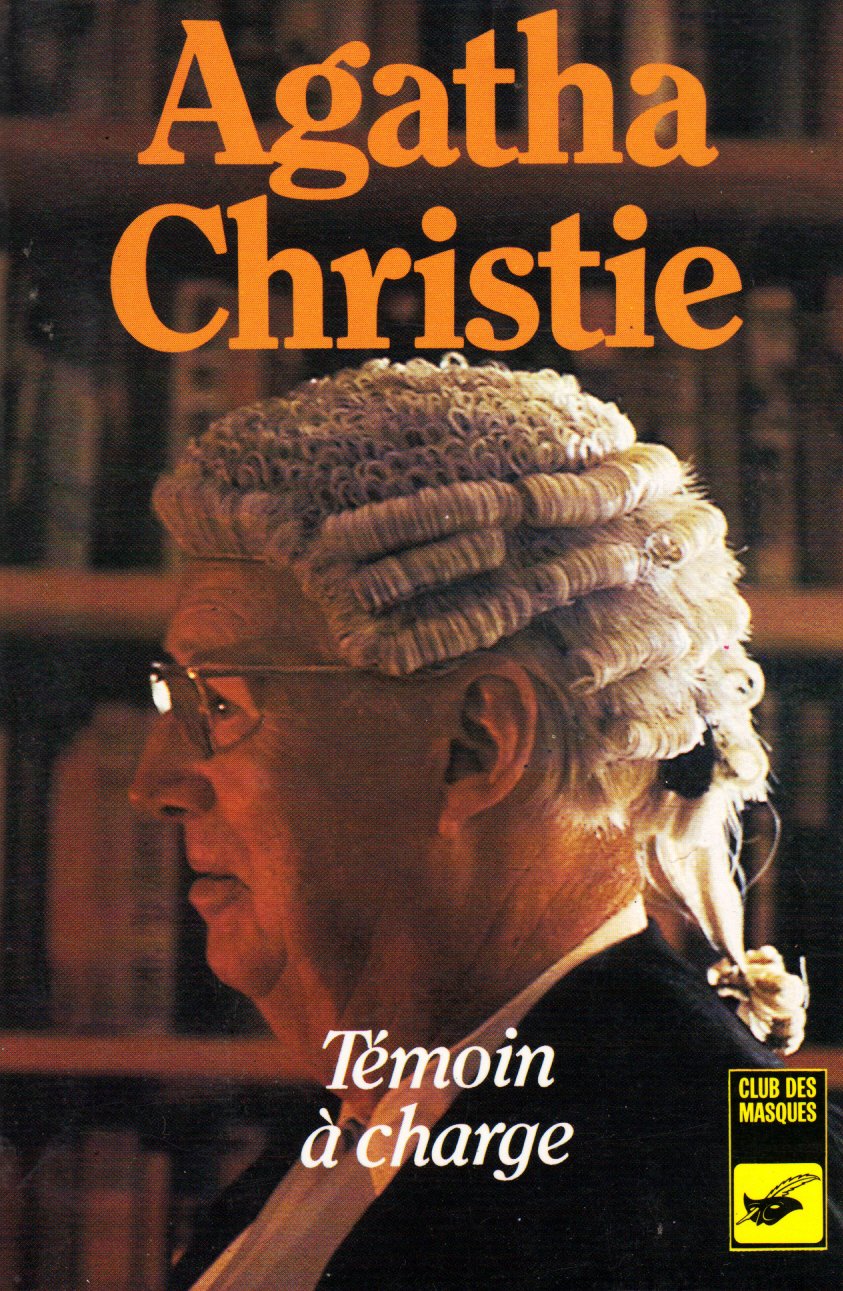 Livre Témoin à charge - Agatha Christie (Livre d'occasion) - ISBN 270240023X