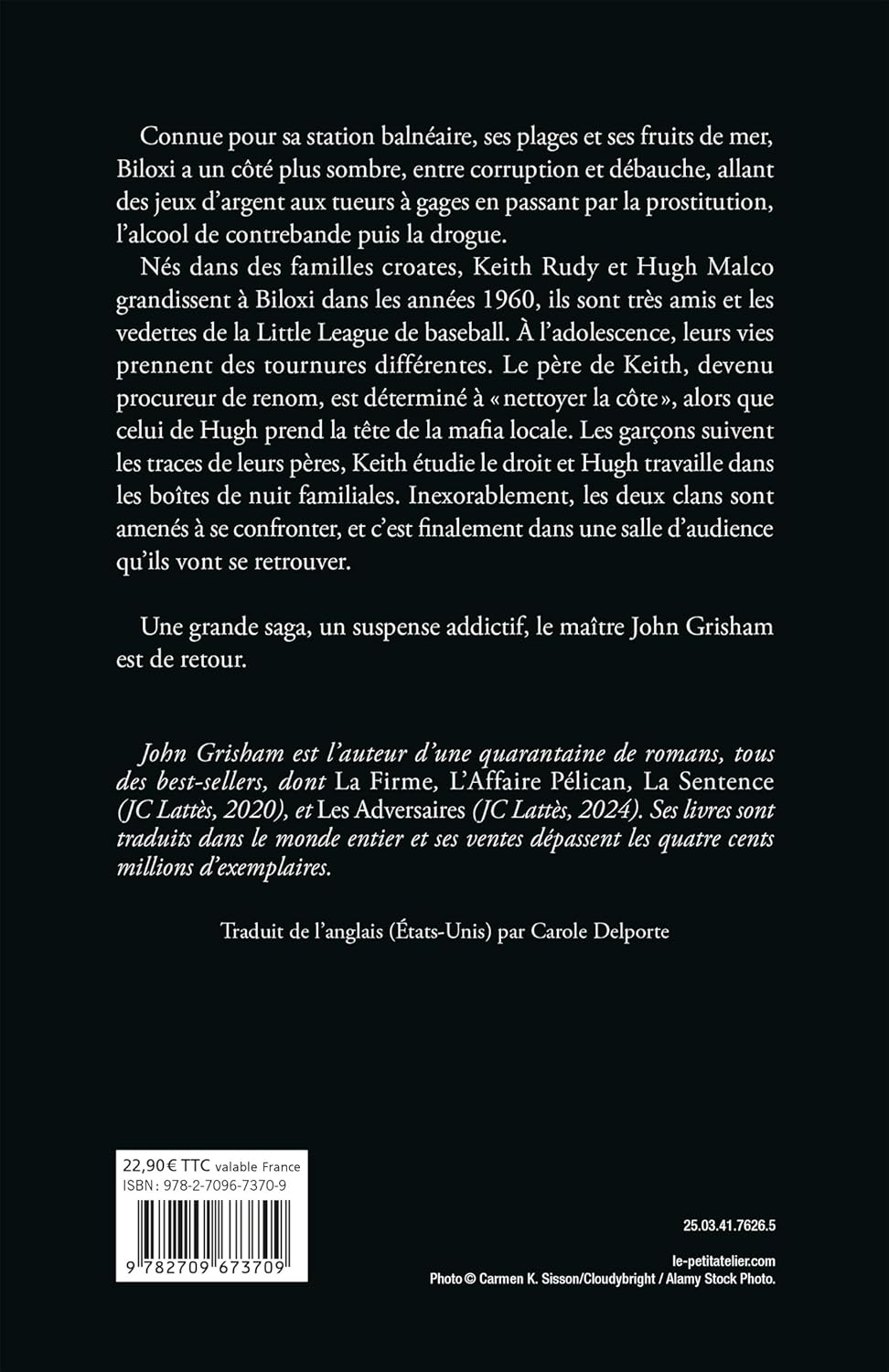 Livre Les garçons de Biloxi (John Grisham) (Livre d'occasion) - ISBN 2709673703